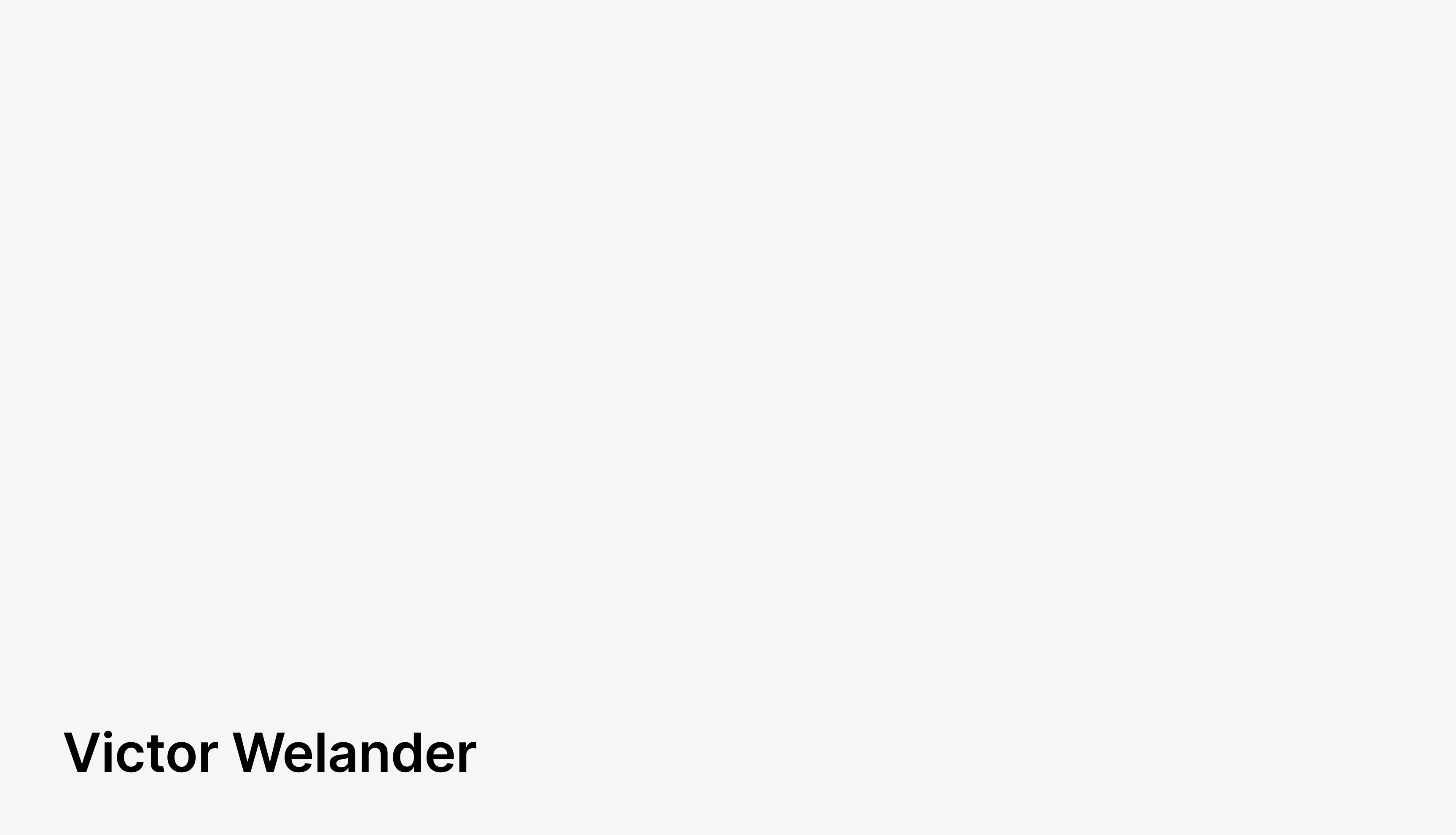 Victor Welander